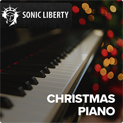 Music and film soundtrack Christmas Piano