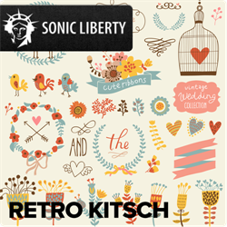 Music and film soundtrack Retro Kitch