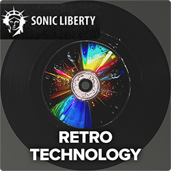 Filmmusik und Musik Retro Technology